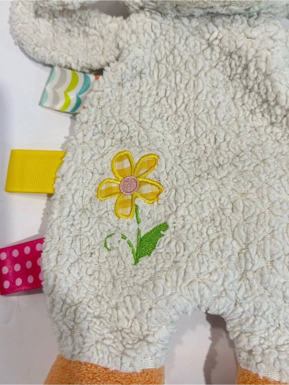 Taggies Mary Meyer‎ Baby Sherbet Lamb Lovey Soft Toy 12